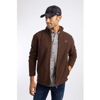 Weird Fish Merrill Full Zip Textured Fleece