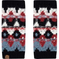 Weird Fish Shutt Fair Isle Wrist Warmers Navy Size ONE