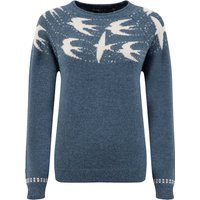 Weird Fish Swallows Intarsia Fair Isle Jumper
