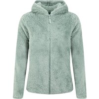 Weird Fish Reece Full Zip Hooded Cosy Fleece Ivy Size 8