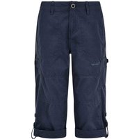 Weird Fish Salena 3/4 Length Trousers Navy Size 22 Weird Fish Salena 3/4 Length Trousers Navy Size 22