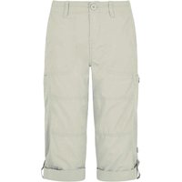 Weird Fish Salena 3/4 Length Trousers Oyster Size 22 Weird Fish Salena 3/4 Length Trousers Oyster Size 22