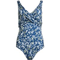 Weird Fish Fonda Recycled Polyester Swimming Costume Ensign Blue Size 8 Weird Fish Fonda Recycled Polyester Swimming Costume Ensign Blue Size 8