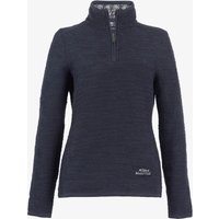 Weird Fish Aria 1/4 Zip Eco Macaroni Sweatshirt Navy Size 10 Weird Fish Aria 1/4 Zip Eco Macaroni Sweatshirt Navy Size 10
