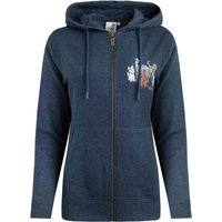 Weird Fish Franchises Graphic Full Zip Hoodie Navy Size 18 Weird Fish Franchises Graphic Full Zip Hoodie Navy Size 18