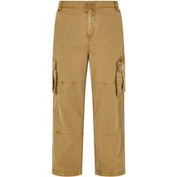 Weird Fish Turner Cargo Trousers Antique Tan Size 30 Weird Fish Turner Cargo Trousers Antique Tan Size 30