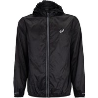 Jaqueta Masculina ASICS com Capuz Ultraleve Packable Repelente à Água