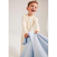 hessnatur Baby Pyjama aus Bio-Baumwolle mit Merinowolle und Seide - natur - Größe 86/92 hessnatur Baby Pyjama aus Bio-Baumwolle mit Merinowolle und Seide - natur - Größe 86/92
