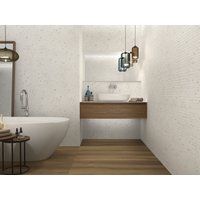 Carrelage Imitation Textile Relief 40x120 Re-use