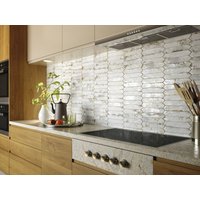 Carrelage Aspect Métal Navette 4,3x24,3 Grunge