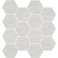 Carrelage Sur Trame Aspect Hexagone Textile 29x27 Lun