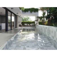 Carrelage Coloré Piscine Effet Pierre 15X15 Batu Stone