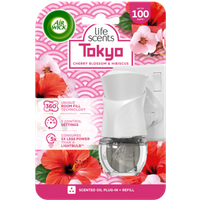 Air Wick Tokyo Cherry Blossom & Hibiscus Ricarica per deodorante Plug-In - 19 ml