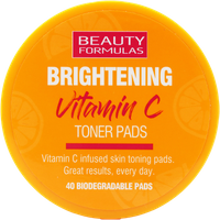 Beauty Formulas Dischetti tonificanti illuminanti alla vitamina C - 40 pezzi