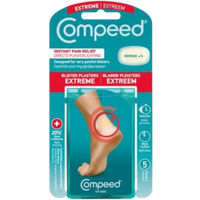 Cerotti per vesciche Compeed Extreme Medium - 5 pezzi