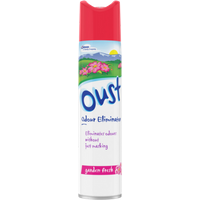 Oust Deodorante per ambienti in bomboletta "Freschezza del giardino" - 300 ml