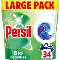 Persil Bio Capsule Detergenti per Bucato 4 in 1 a Rapida Dissoluzione – 34 Pezzi