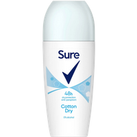 Deodorante roll-on Sure 48h Cotton Dry - 50 ml