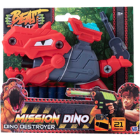Pistola a dardi Beast Blitz Dino Destroyer assortita
