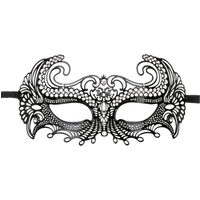 Maschera in metallo nera EasyToys