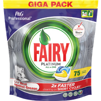 Fairy Platinum Pastiglie per lavastoviglie All In One - 75 pezzi