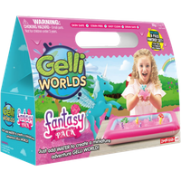 Gelli Worlds Fantasy Pack - Set di giochi sensoriali