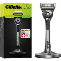 Gillette Labs Rasoio da Uomo con Barra Esfoliante & Supporto Magnetico