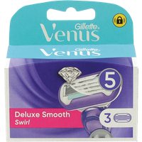 Lame da barba Gillette Venus Deluxe Smooth Swirl, 3 pezzi