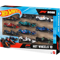 Hot Wheels Formula 1 2025 Set di Macchinine - 10 pz