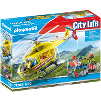 Playmobil City Life Elicottero medico