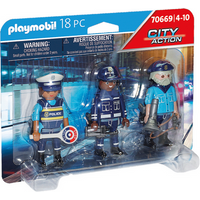 Playmobil City Action - Personaggi della polizia 70669