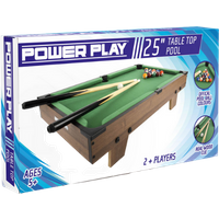 Tavolo da biliardo da tavolo Power Play da 25"