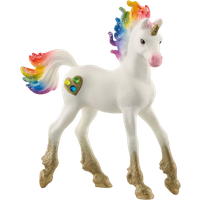 Schleich Rainbow Love: figurina di puledro di unicorno