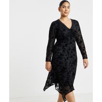 Floral Hanky Hem Dress