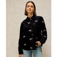 Libby Embroidered Cord Shirt