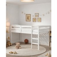 Aspire Kids Cove Midsleeper Single Bed in White