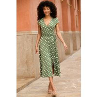 Faux Wrap Dress