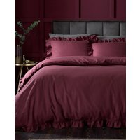 Cassia Frill Duvet Cover Set KING