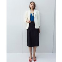 Linen Midi Skirt