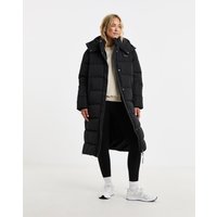 Longline Quilted Puffer Coat