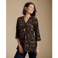 Petite Printed Jersey Tunic Animal Print