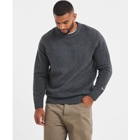 & Norrebro Crew Neck Knit Dark Grey & 1XL
