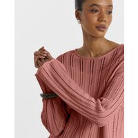 Ophelia L S Boat Neck Pull Over Knit