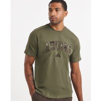 Camo Print Logo T Shirt M37 40