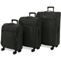 Vitality 3pc Softshell Suitcase Set Piece Set
