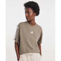 3 Stripe Boyfriend T Shirt S8 10