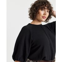 Bubble Sleeve Top