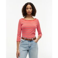 Cody Boat Neck Tee Multicolour