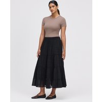 Finery London Imani Tiered Midi Skirt