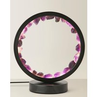 Amethyst Crystal Halo Lamp